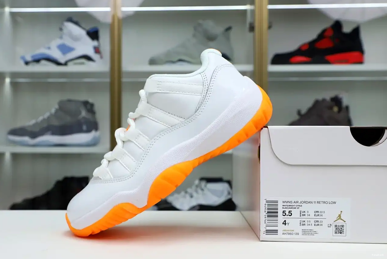 WMNS AIR LOW JORDAN 11 CITRUS' 'BRIGHT RETRO 0327